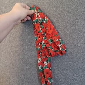 Vintage Silky Belt Tie Floral